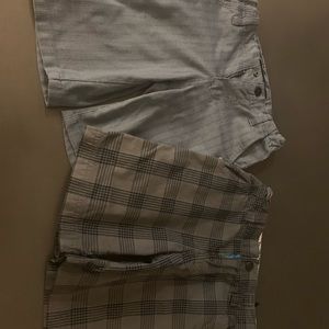 2 pairs of shorts - Shawn white and quicksilver